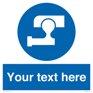 Custom mandatory secure tow hitch